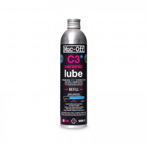 Olej Muc-Off C3 wet ceramic lube do łańcucha 300ml-warunki mokre 1