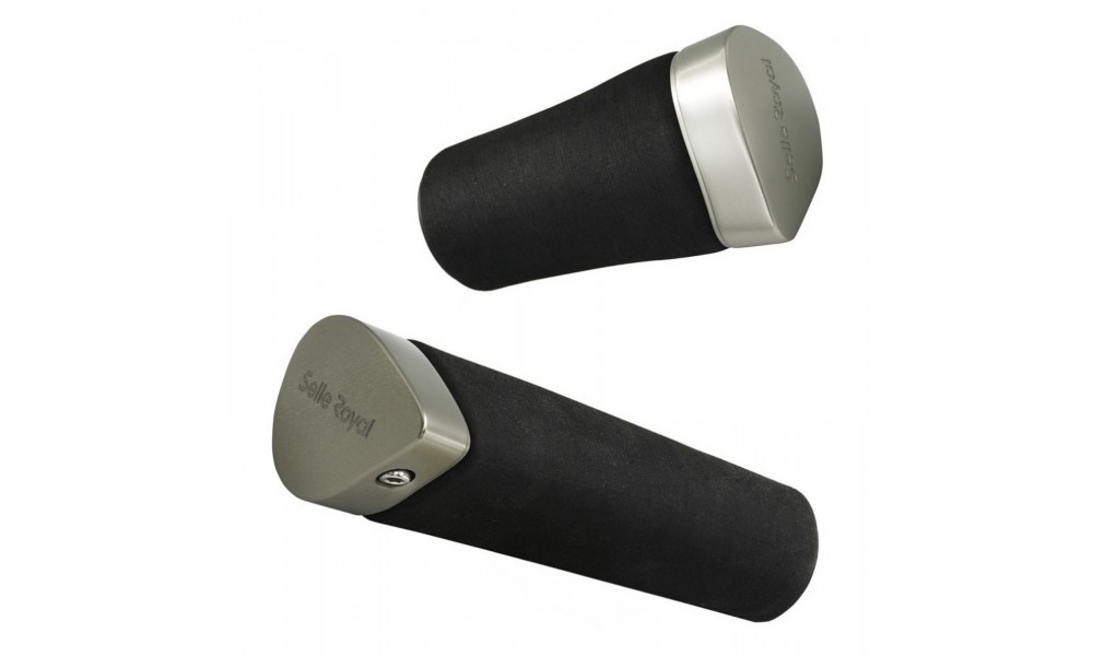 Chwyty kierownicy Selle Royal Nivo Gel Gripshift - czarny