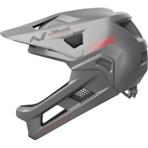 Kask dziecięcy Abus YouDrop FF Full Face MTB - srebrny 1