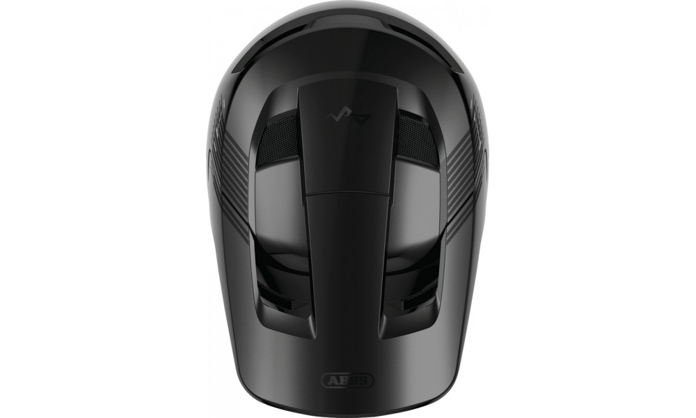 Kask rowerowy Abus HiDrop Full Face MTB - czarny