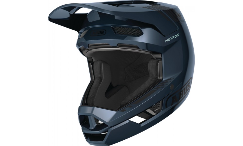 Kask rowerowy Abus HiDrop Full Face MTB - granatowy