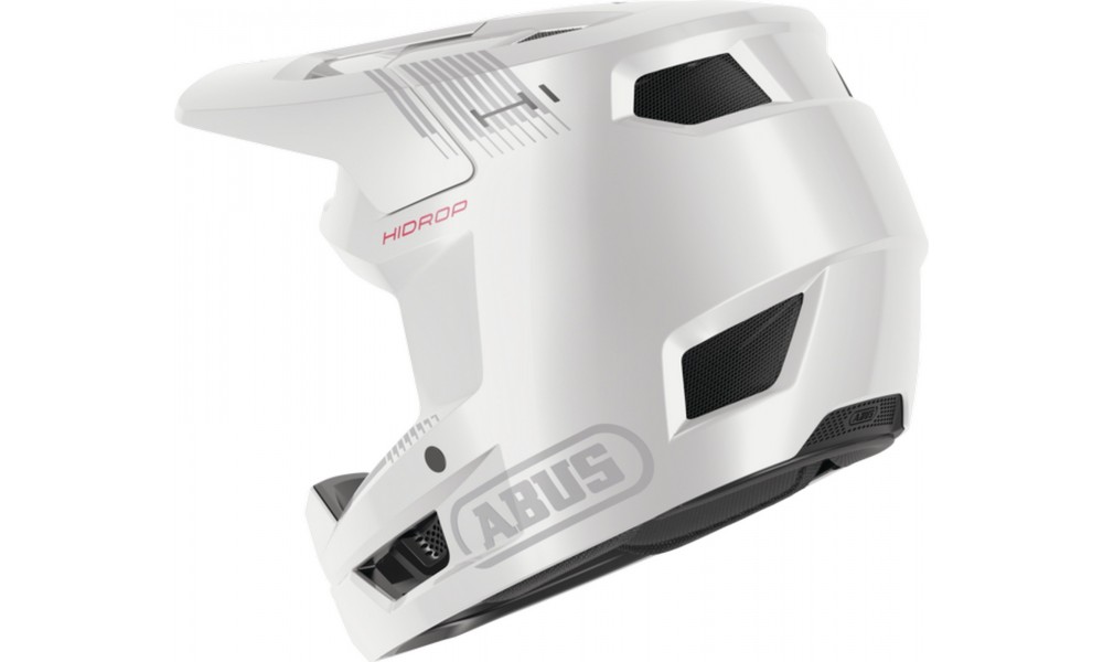 Kask rowerowy Abus HiDrop Full Face MTB - biały
