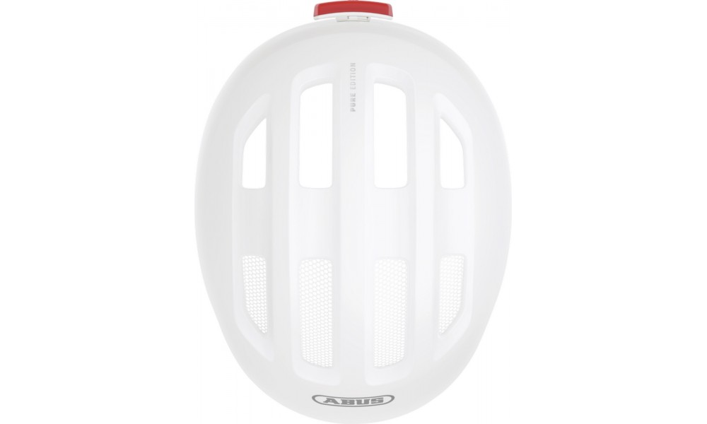 Kask rowerowy Abus Smiley 3.0 LED ACE - biały