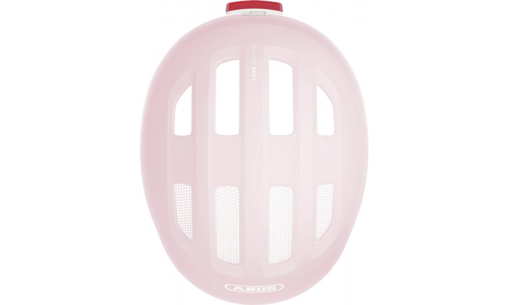 Kask rowerowy Abus Smiley 3.0 LED ACE - różowy