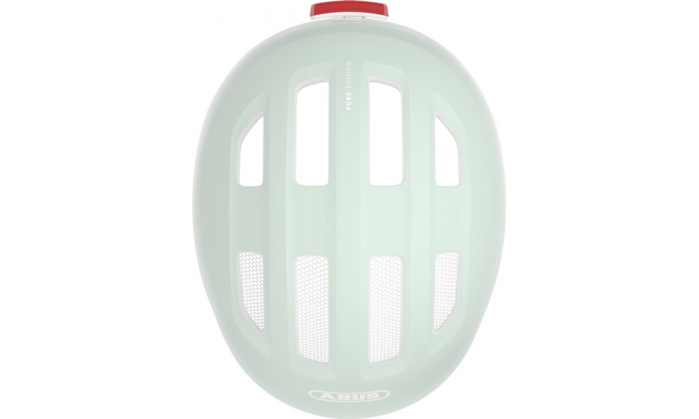 Kask rowerowy Abus Smiley 3.0 LED ACE - miętowy