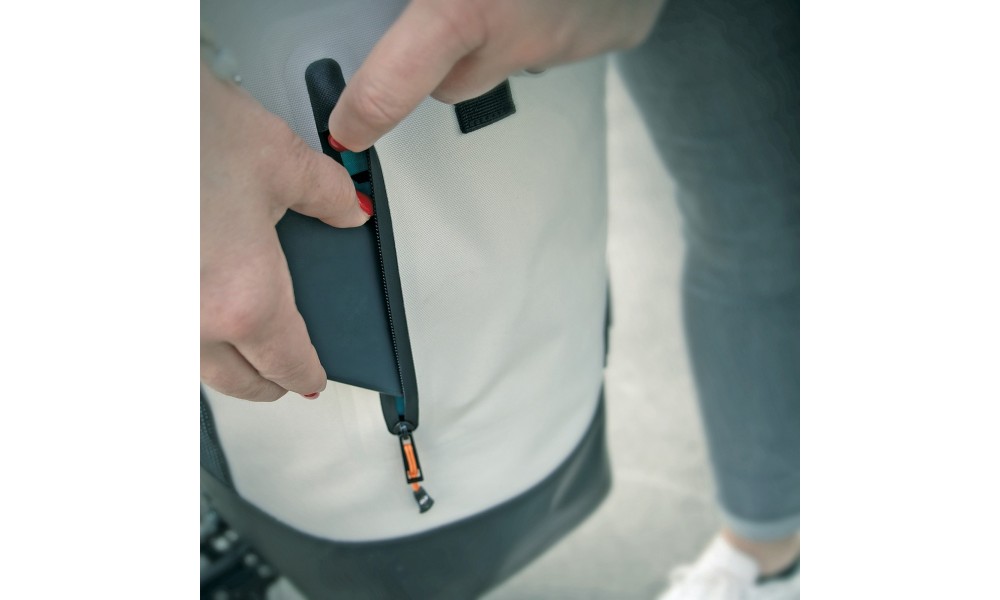 Torba na bagażnik SKS Infinity Side Bag - beżowy