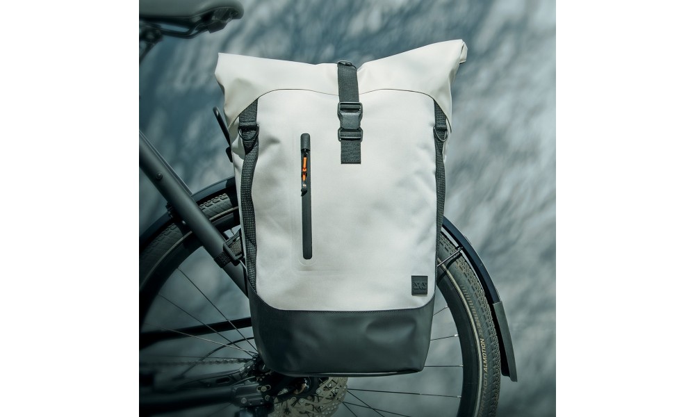 Torba na bagażnik SKS Infinity Side Bag - beżowy