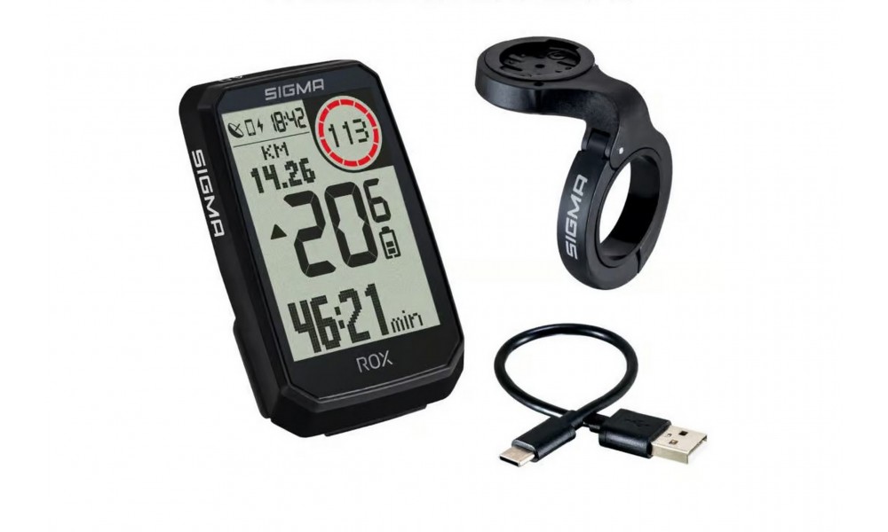 Licznik Sigma Rox 4.0 Endurance - czarny