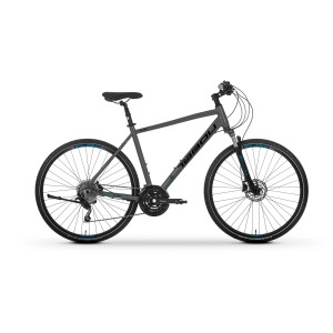 Rower crossowy TABOU FLOW 5.0 2025 - szaro-niebieski 1