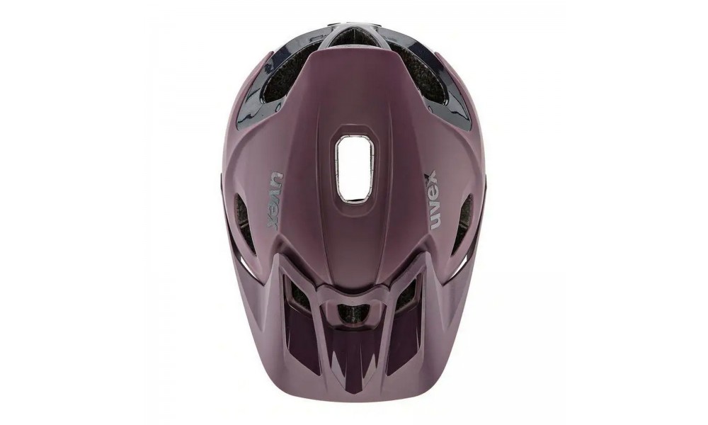Kask rowerowy Uvex Quatro Integrale - fioletowo-niebieski