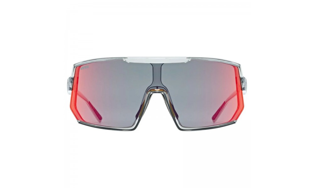 Okulary Uvex Sportstyle 235 - szaro-czerwony