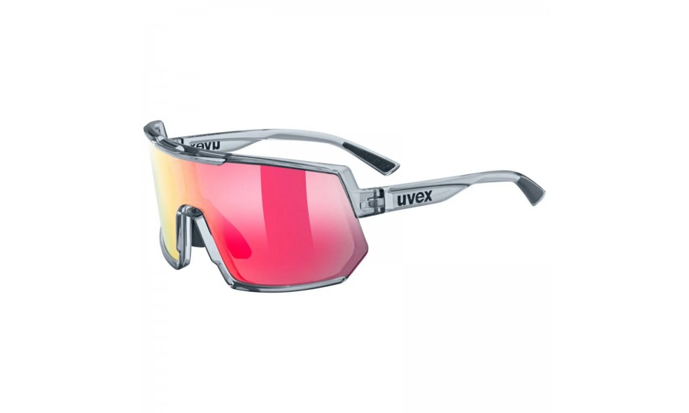 Okulary Uvex Sportstyle 235 - szaro-czerwony