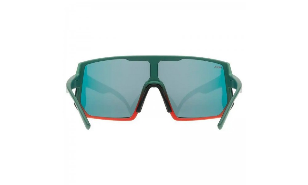 Okulary Uvex Sportstyle 235 - zielono-czerwony