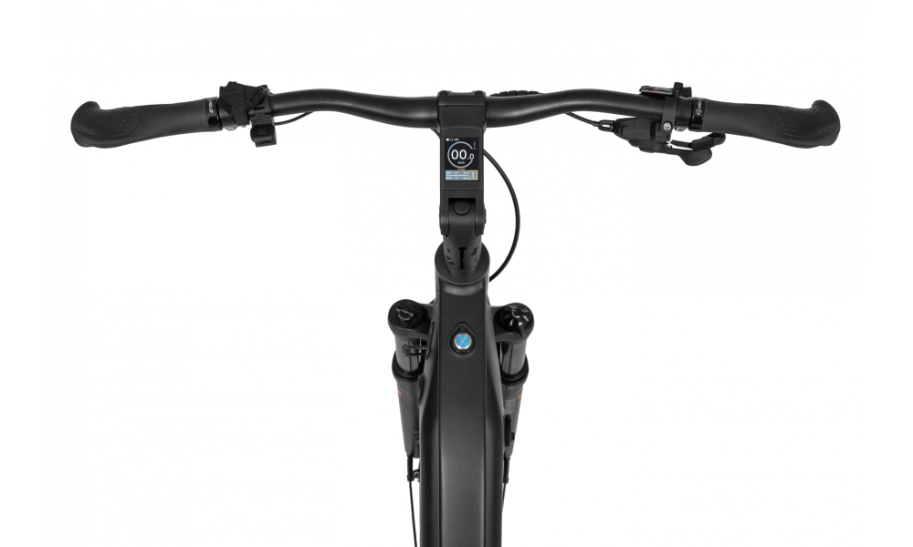 Rower trekkingowy elektryczny Ecobike MX500 Graphite - grafitowy