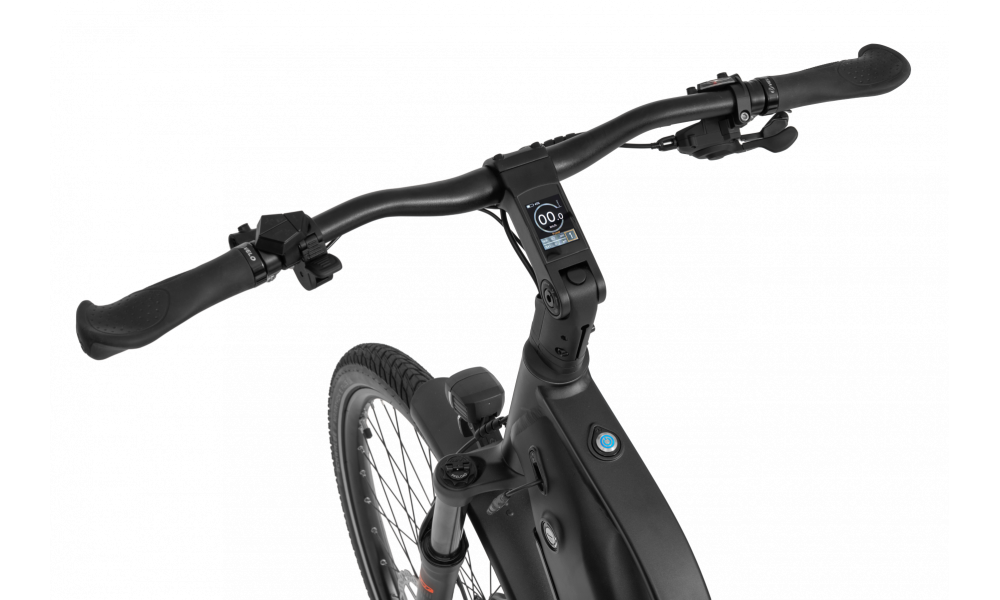 Rower trekkingowy elektryczny Ecobike MX500 Graphite - grafitowy