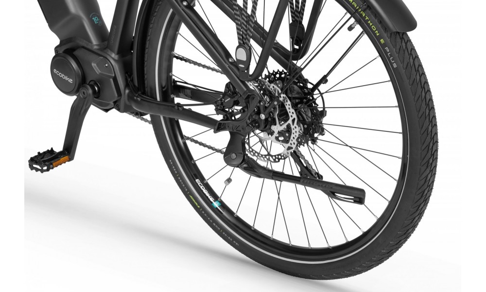 Rower trekkingowy elektryczny Ecobike MX500 Graphite - grafitowy