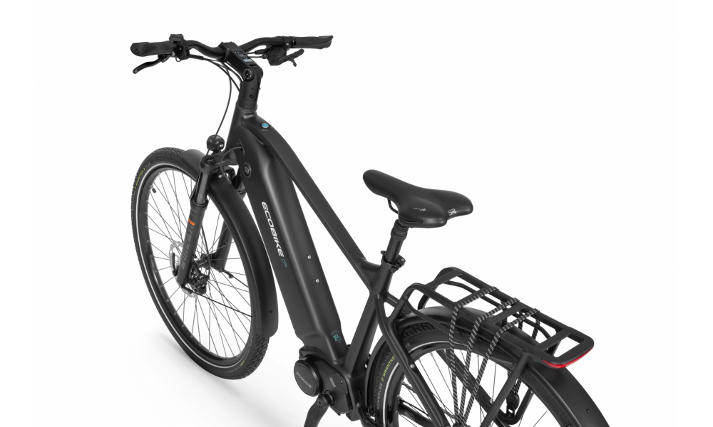 Rower trekkingowy elektryczny Ecobike MX500 Graphite - grafitowy