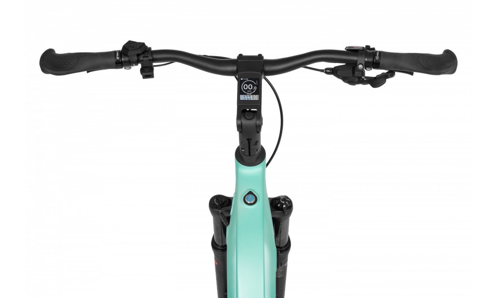 Rower trekkingowy elektryczny Ecobike LX500 Mint - miętowy