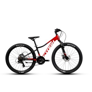 Rower górski Storm Racer 26 1.0 2MD - czerwono-czarny 1