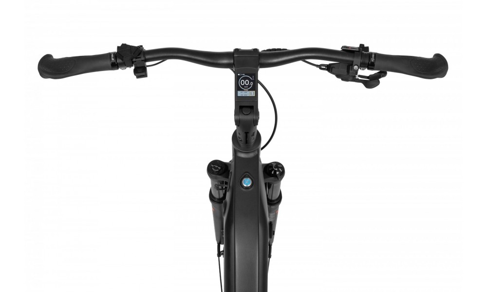 Rower trekkingowy elektryczny Ecobike LX500 Graphite - grafitowy