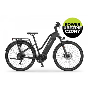 Rower trekkingowy elektryczny Ecobike LX500 Graphite - grafitowy