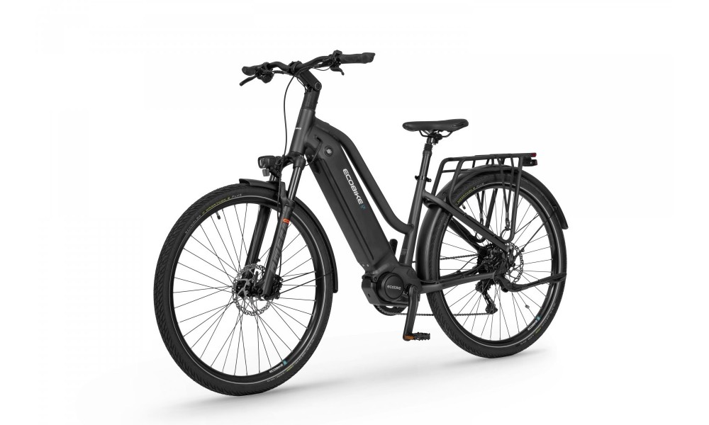Rower trekkingowy elektryczny Ecobike LX500 Graphite - grafitowy