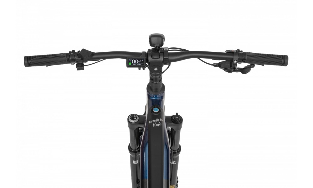 Rower górski elektryczny Ecobike RX500 Blue SUV - niebiesko-czarny