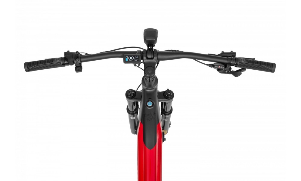 Rower górski elektryczny Ecobike RX500 Black Red SUV - czarno-czerwony