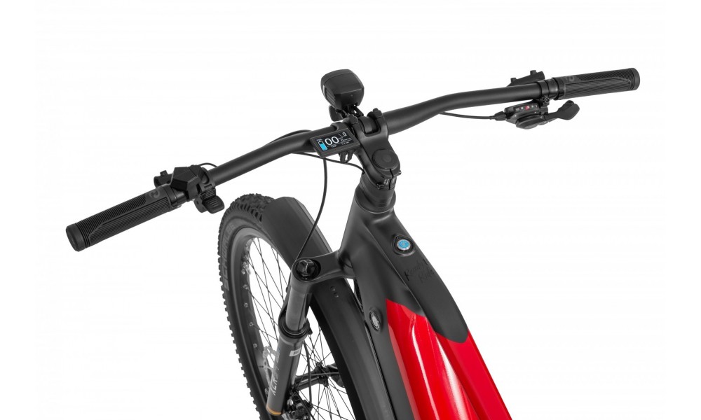 Rower górski elektryczny Ecobike RX500 Black Red SUV - czarno-czerwony