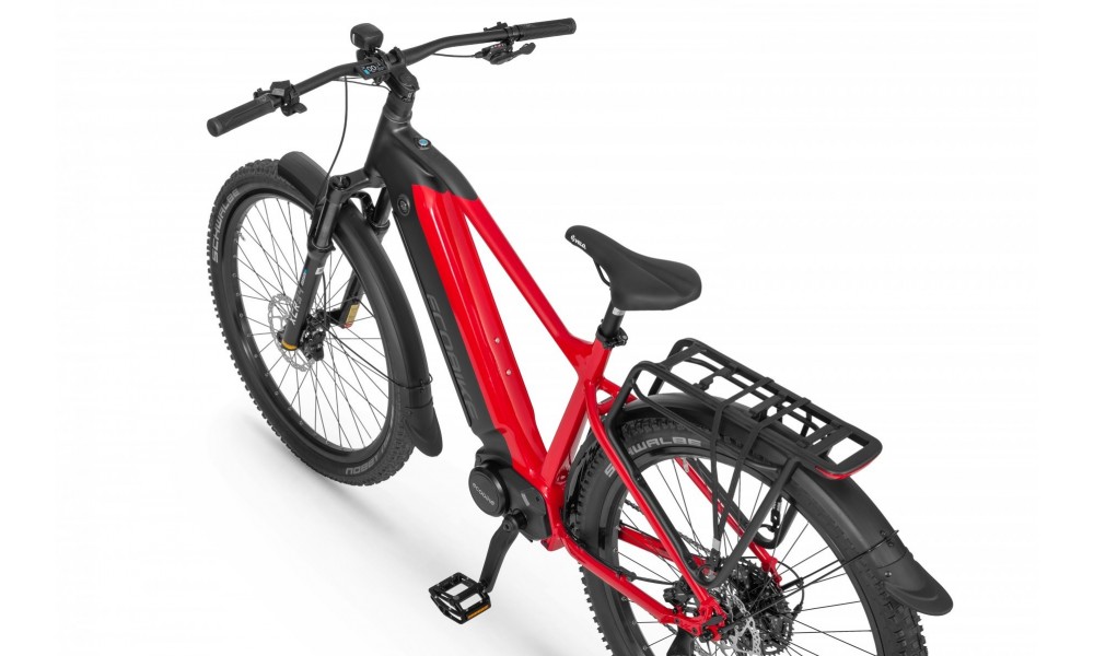 Rower górski elektryczny Ecobike RX500 Black Red SUV - czarno-czerwony