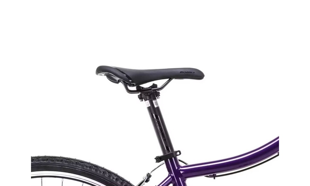 Rower crossowy Romet Orkan 2 D -widelec tel.28 - fioletowo-biały