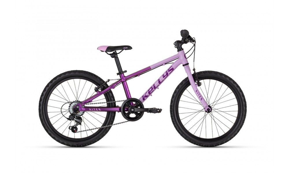 Rower dziecięcy Kellys Kiter 30 20" 026 - fioletowy