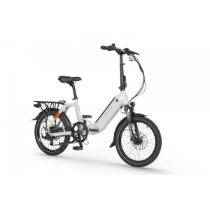 Rower miejski elektryczny Ecobike Rhino Arctic White - biały 2