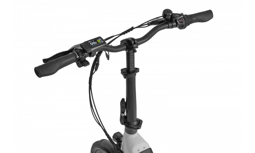 Rower miejski elektryczny Ecobike Rhino Arctic White - biały