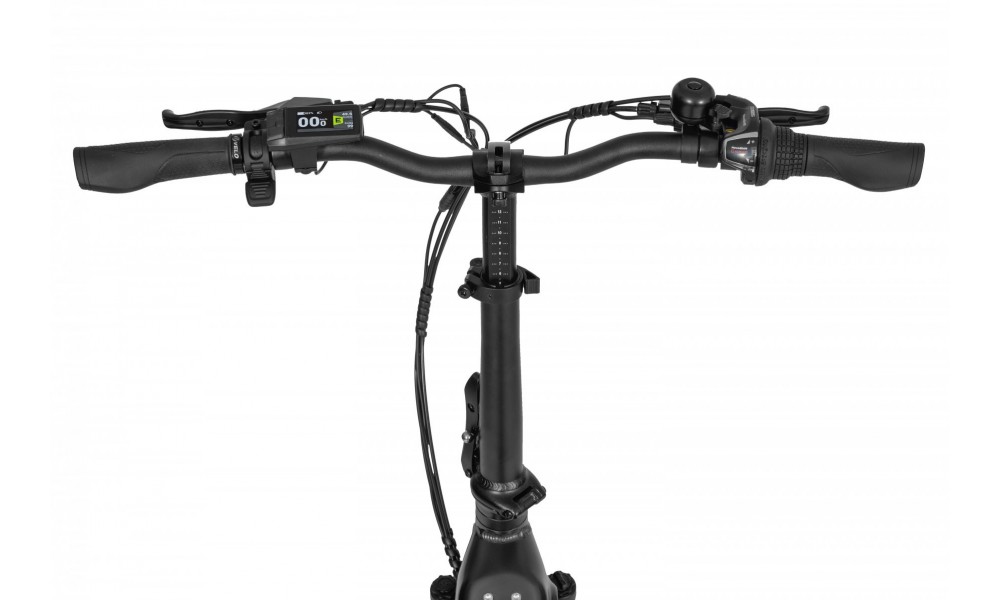 Rower miejski elektryczny Ecobike Rhino Black - czarny