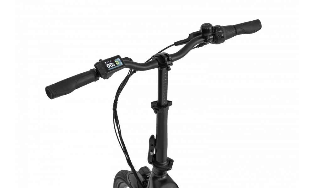 Rower miejski elektryczny Ecobike Rhino Cruise Black - czarny