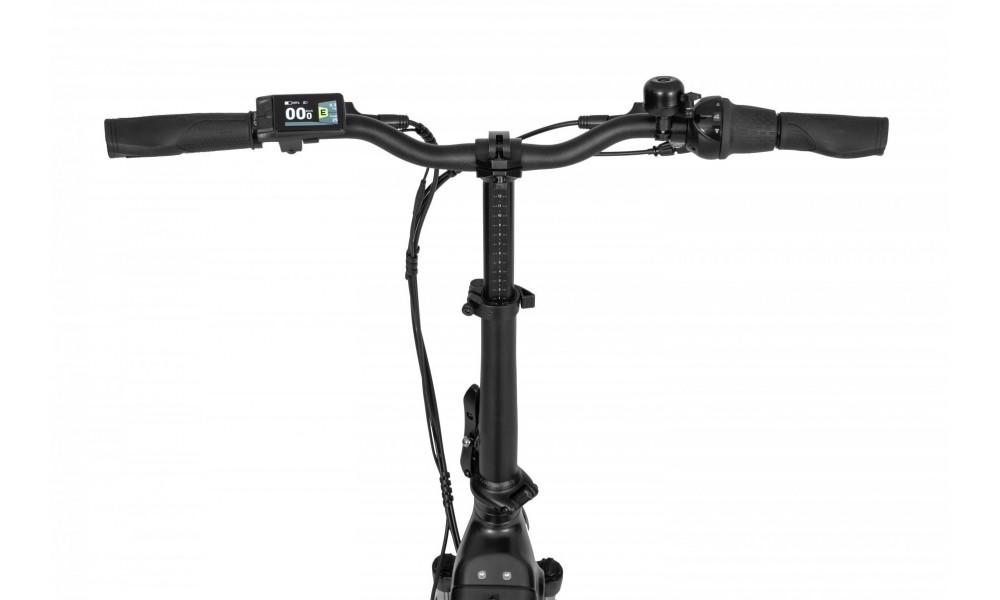 Rower miejski elektryczny Ecobike Rhino Cruise Black - czarny