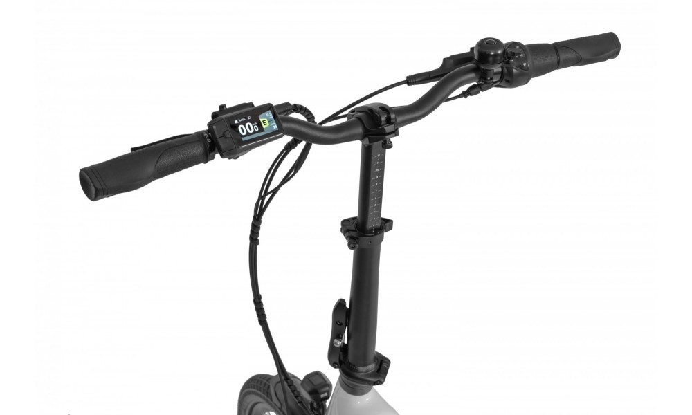 Rower miejski elektryczny Ecobike Rhino Cruise Arctic White - biały