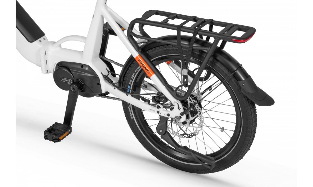 Rower miejski elektryczny Ecobike Rhino Cruise Arctic White - biały