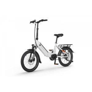 Rower miejski elektryczny Ecobike Rhino Cruise Arctic White - biały 2