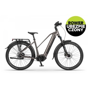 Rower trekkingowy elektryczny Ecobike Dare - grafitowy 1