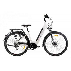 Rower trekkingowy elektryczny Ecobike LX300 SRAM - biały 1