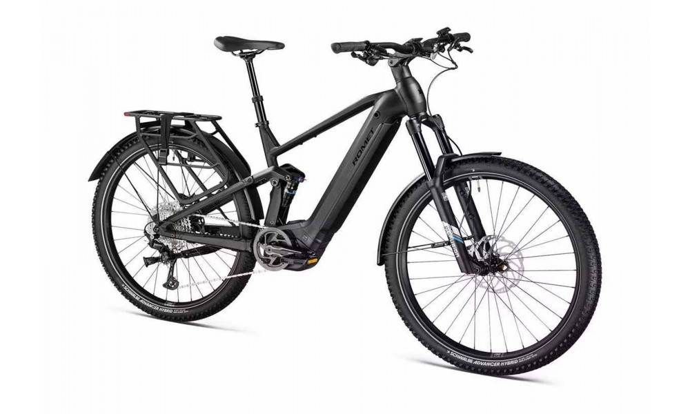 Rower górski elektryczny Romet e-Dagger 2.0 EXP 800Wh 026 - czarny