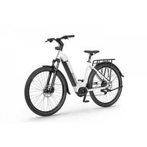 Rower trekkingowy elektryczny Ecobike LX300 White - biały 2