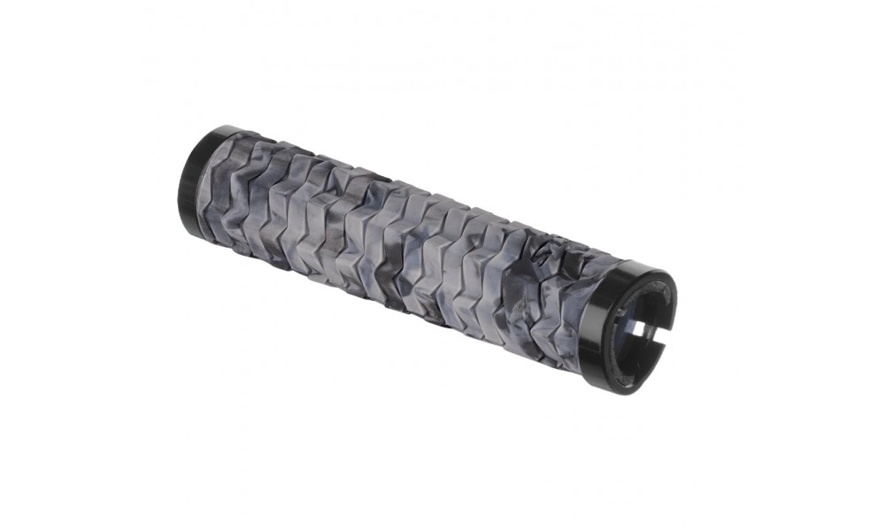 Chwyty kierownicy KLS POISON - szaro-czarny