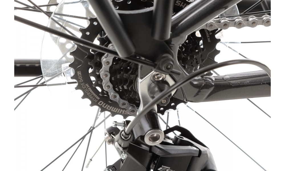 Rower trekkingowy elektryczny R-Raymon Tourray Select Diamond - antracytowy