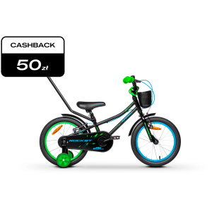 Rower dziecięcy Tabou Rocket AL 12 026 - czarno-niebieski 1