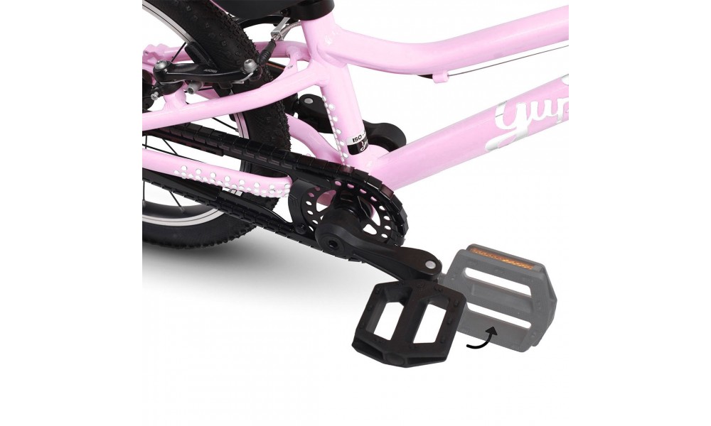 Rower dziecięcy Yupii 16 - różowy