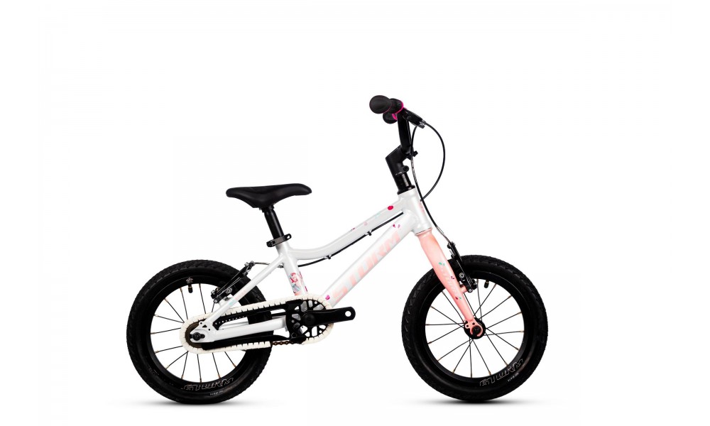 Rower dziecięcy Storm Polly 14 Light - perłowy