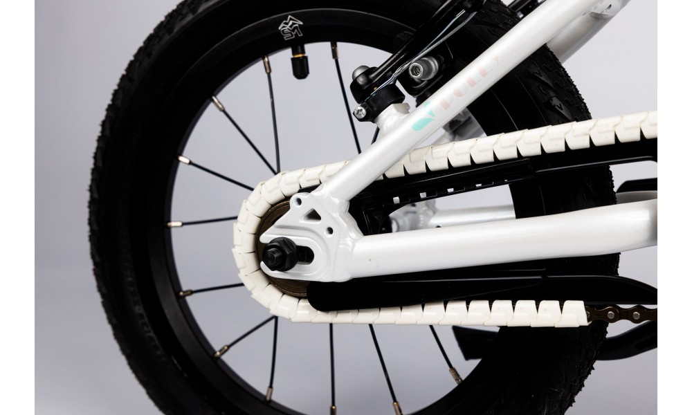 Rower dziecięcy Storm Polly 14 Light - perłowy